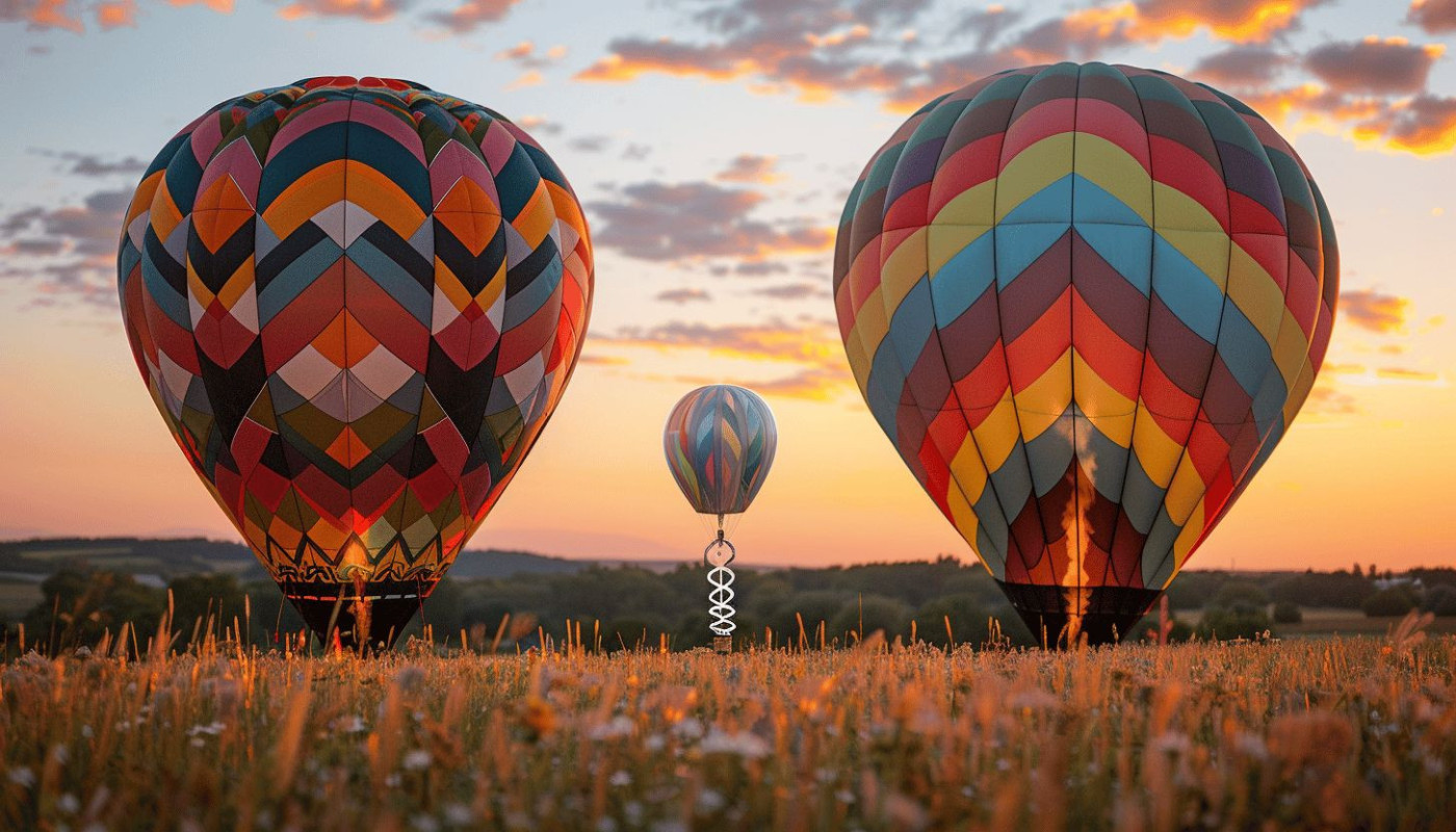 Comment choisir entre montgolfière à hélium et à air pulsé pour votre publicité
